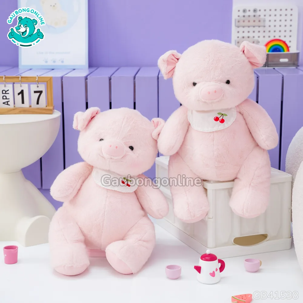 Heo Bông Hồng Yếm Cherry