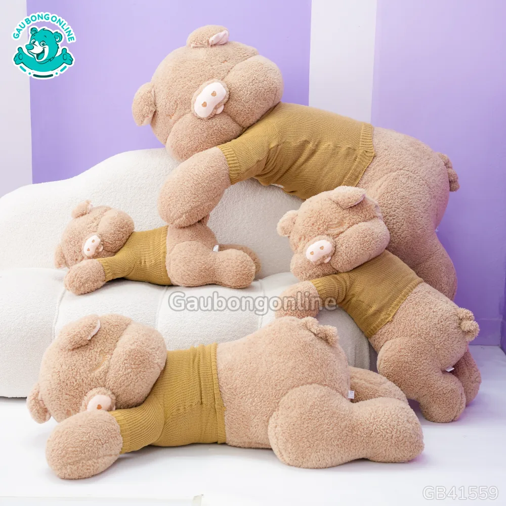 Heo Bông Nằm Áo Len Love