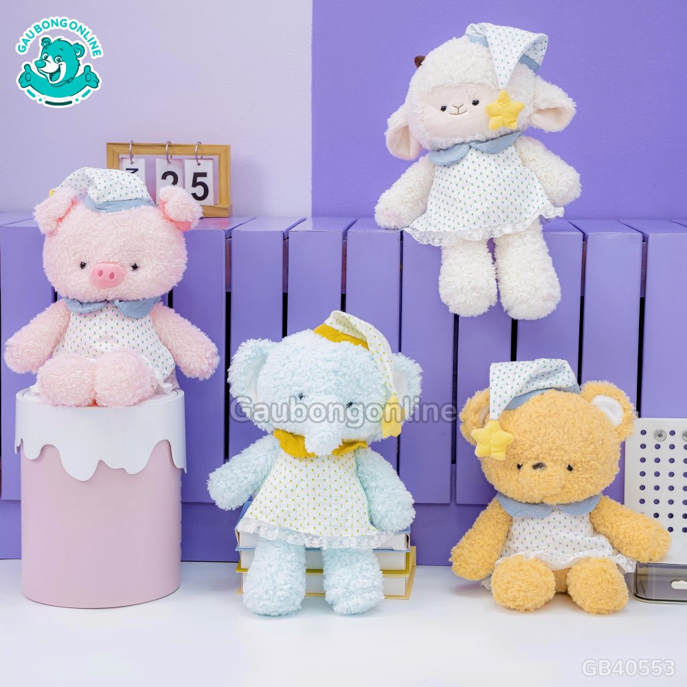 Bộ Thú Bông Váy Hoa Nhí