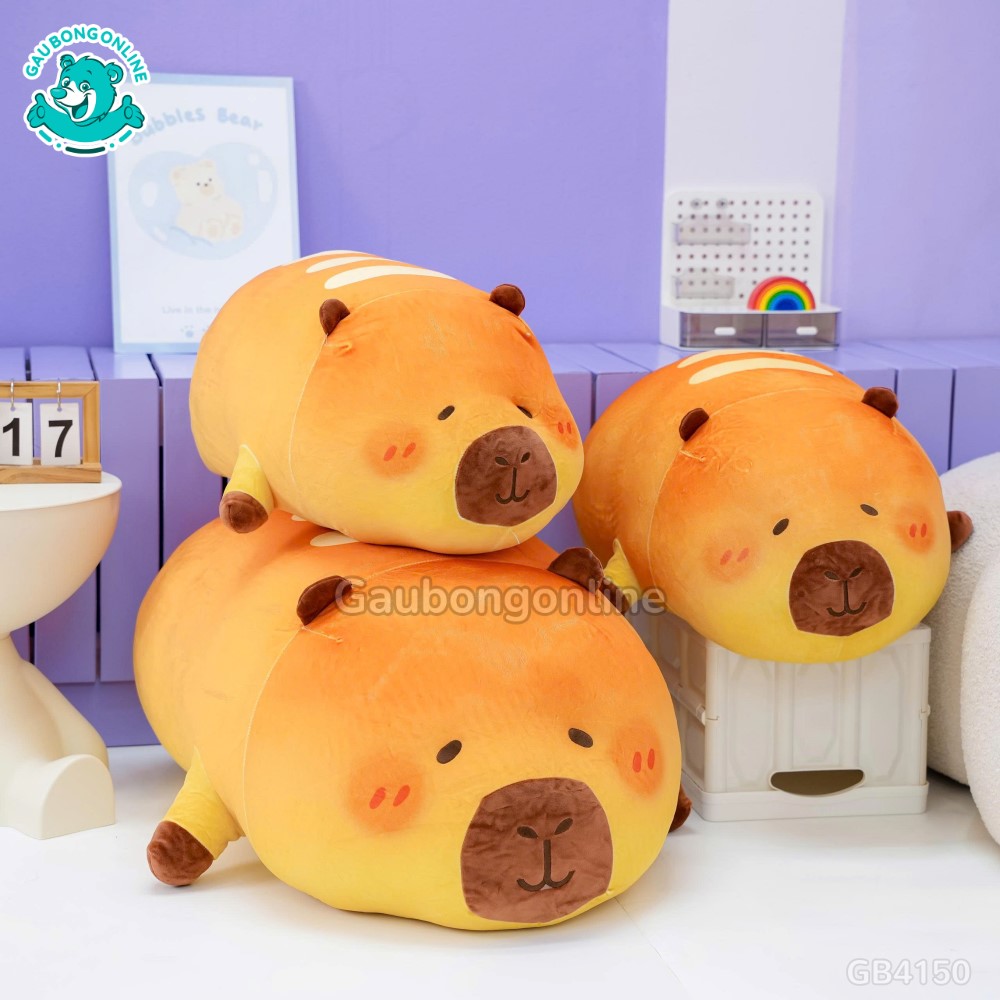 Capybara Bánh Mì Pháp Mũm Mĩm đã được bán tại Gấu bông online