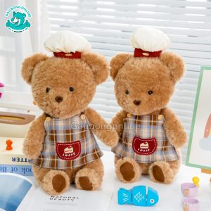Gấu Đầu Bếp Đeo Tạp Dề