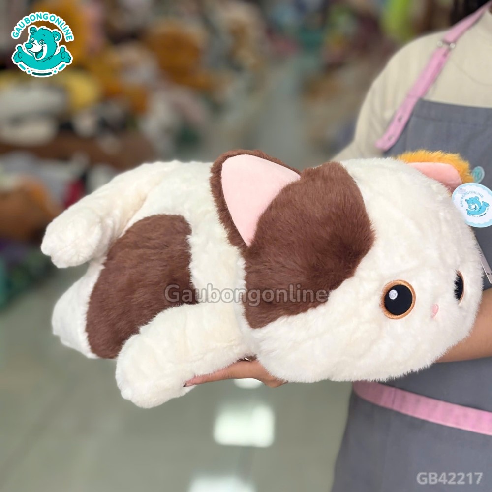 Gấu Bông Mèo Nằm Lười