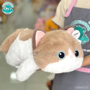 Gấu Bông Mèo Nằm Lười