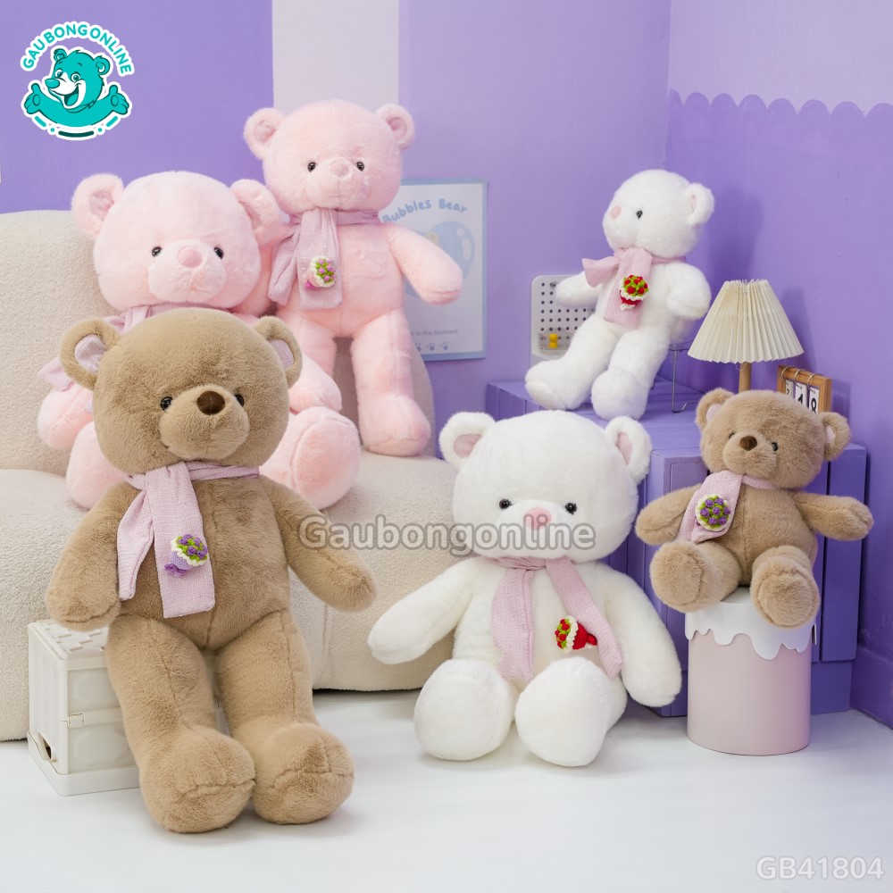 Teddy Lông Tiểu Kim Khăn Hoa đã được bán tại Gấu bông online