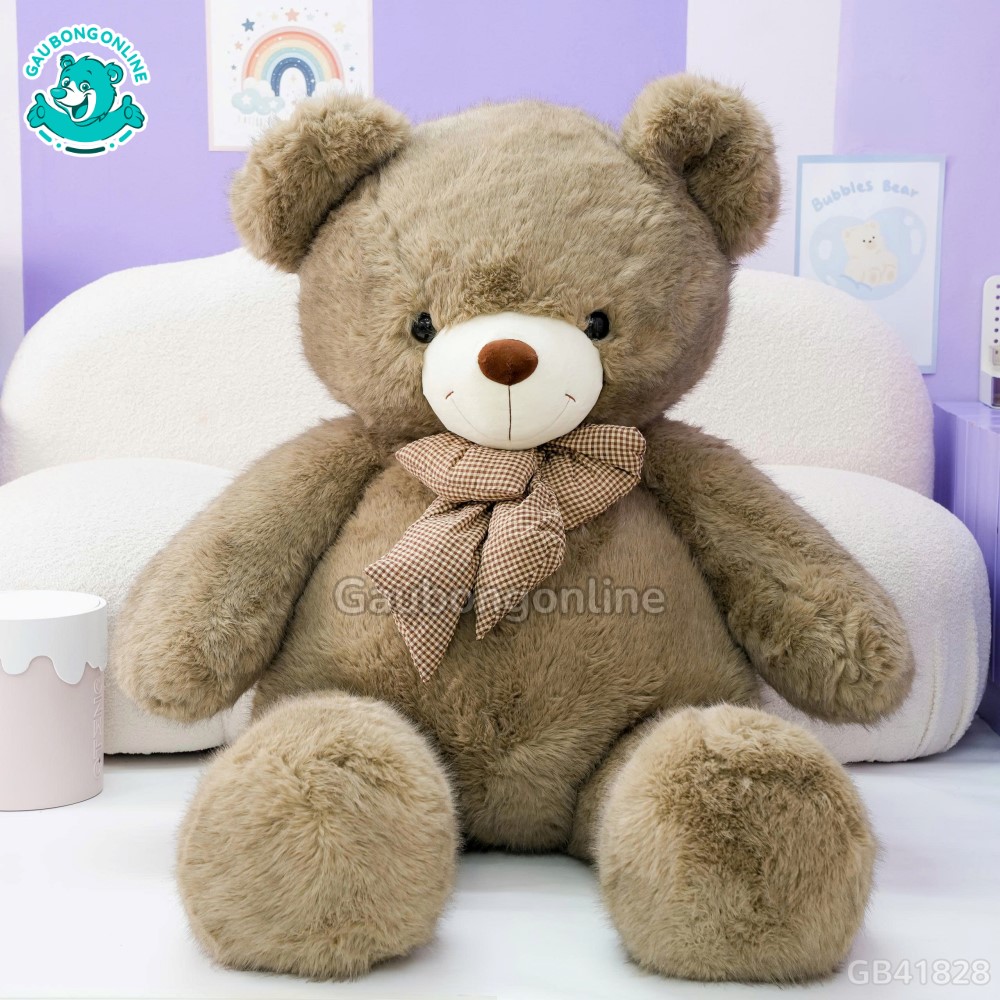 Teddy Lông Tiểu Kim Nơ Kẻ êm ái