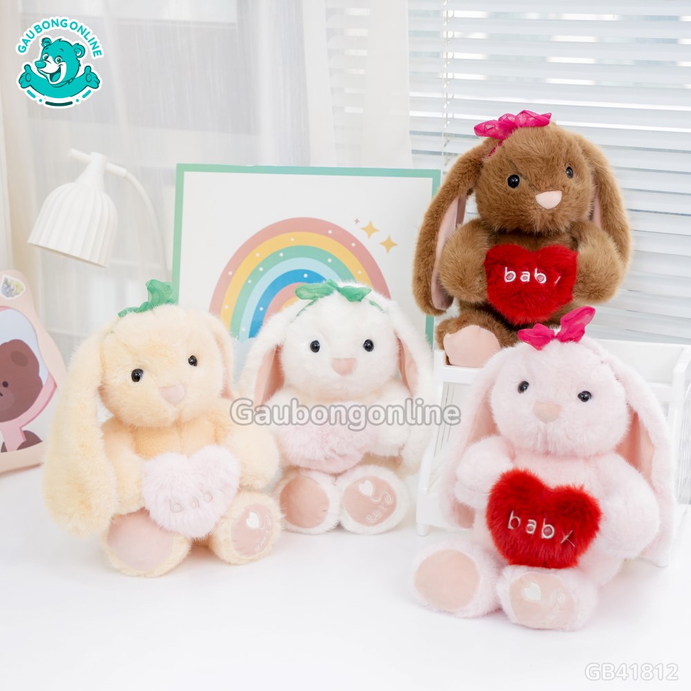 Thỏ Ôm Tim Baby