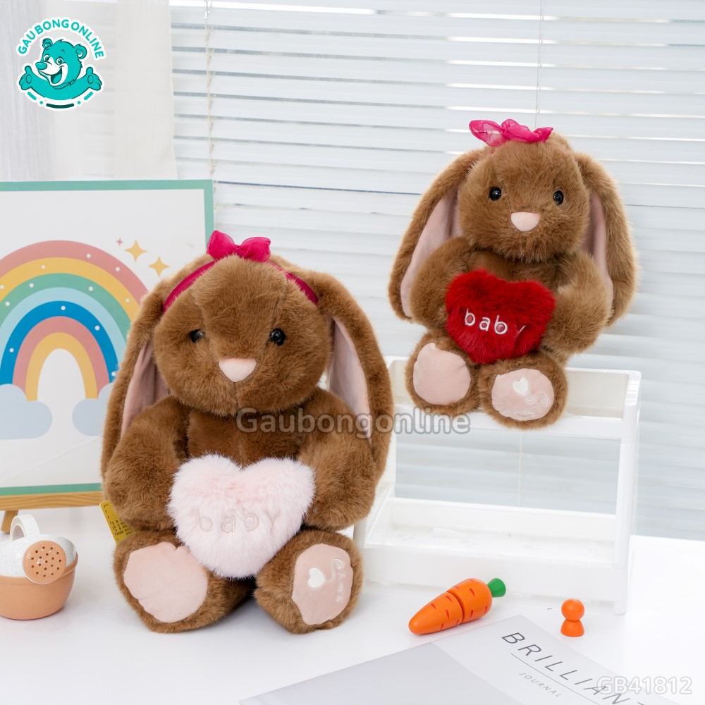 Thỏ Ôm Tim Baby