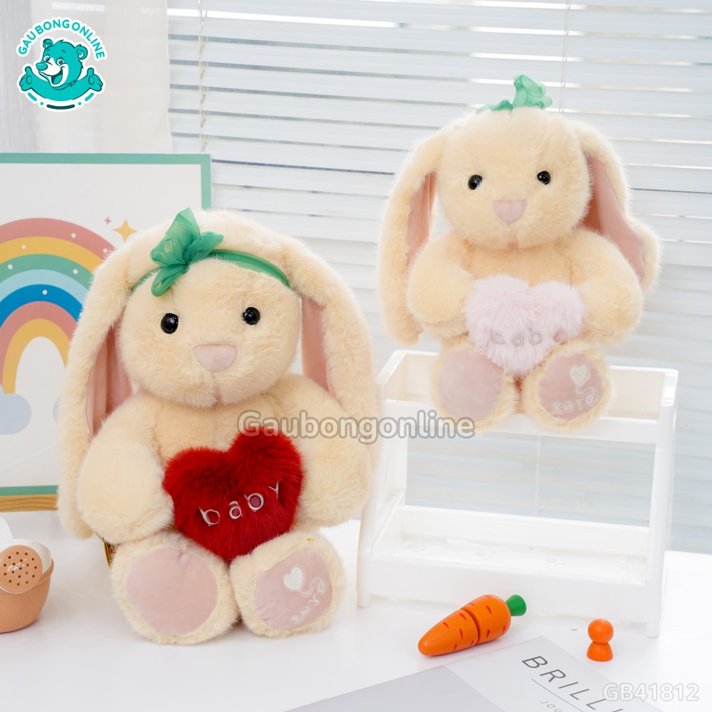 Thỏ Ôm Tim Baby