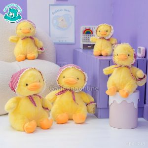 Vịt Bông Quàng Khăn Cầm Giỏ